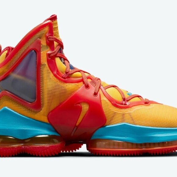 NIB Sz 9.5🔥Nike LeBron XIX 19 SPACE JAM Men's Basketball Shoes DC9338 800 - Picture 6 of 13